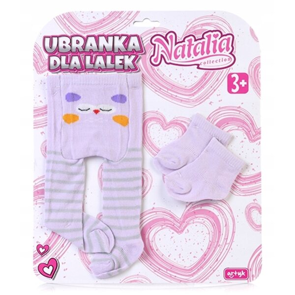 Natalia Puppenkleidung: Strumpfhosen und Socken für ein kleines Model