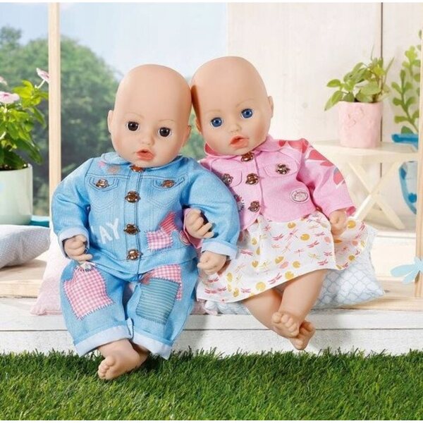 Baby Annabell Set di Abbigliamento per Bambole 43 cm – Completo Moda Bambina e Bambino
