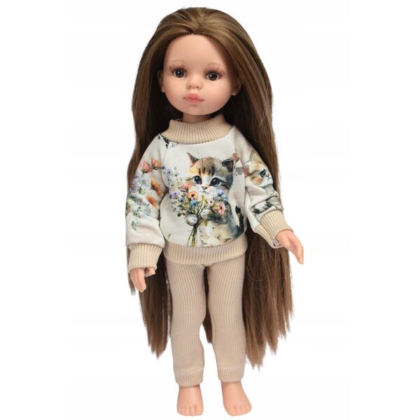 Kleidung für die 32 cm große Paola Reina-Puppe, komplett mit Trainingsanzug, Sweatshirt und Hose
