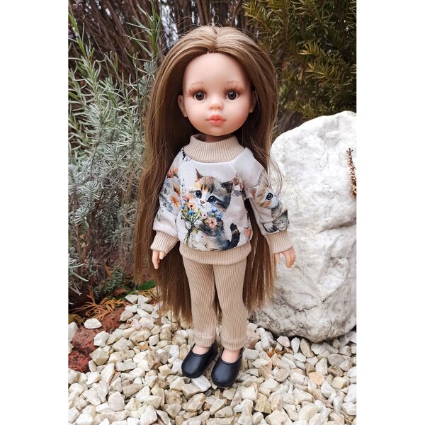 Kleidung für die 32 cm große Paola Reina-Puppe, komplett mit Trainingsanzug, Sweatshirt und Hose