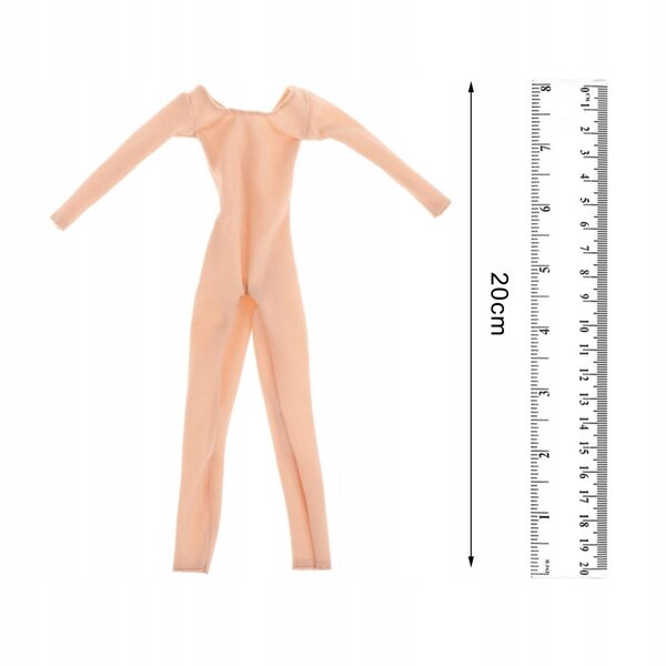 Kombinezon femminile per bambole in scala 1/6, abbigliamento realistico e di qualità
