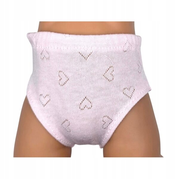 Kleidung für Puppen 42–44 cm – zertifizierte Baumwollhöschen für Babyborn-Puppen