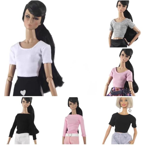 30cm American Doll Casual Outfit - 1/6 BJD SD Fashion T-Shirt