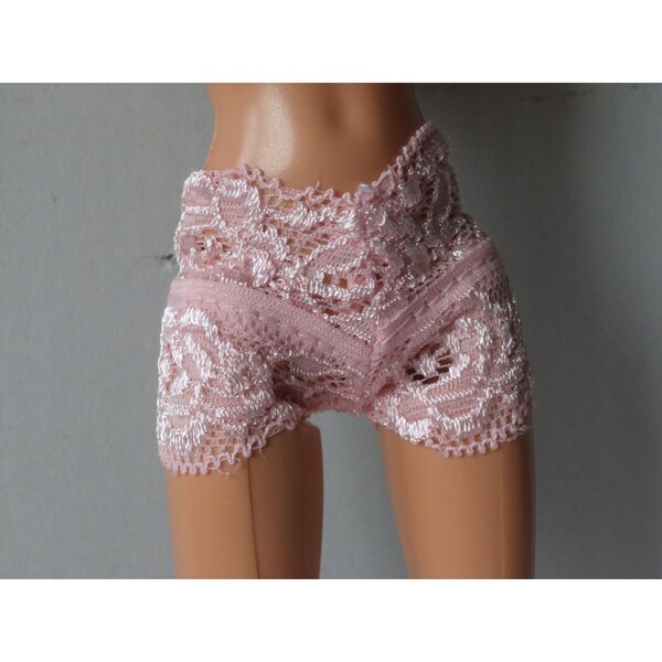 Miniature biancheria intima per bambole Barbie e Steffi - 2 paia di mutandine elastiche