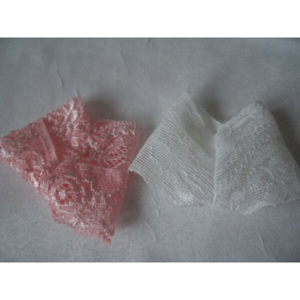 Miniature biancheria intima per bambole Barbie e Steffi - 2 paia di mutandine elastiche