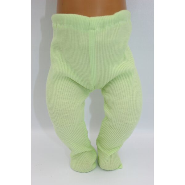 Calze per bambola 41-44 cm verde chiaro in tessuto di alta qualità