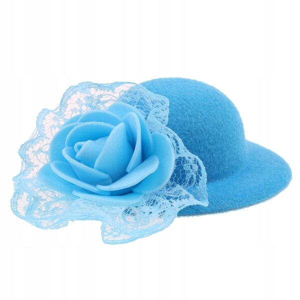 Set 10 Cappelli Vintage Melonik per Bambole 28-30 cm in Tessuto Elegante