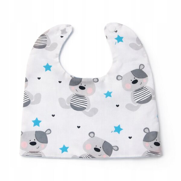 Wyprawka pour poupée 45 cm avec sac, linge et vêtements bleus