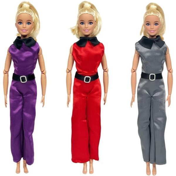 30 cm großes amerikanisches Puppen-Outfit – Odulu Casual Komplettset für 1/6 BJD-Puppen