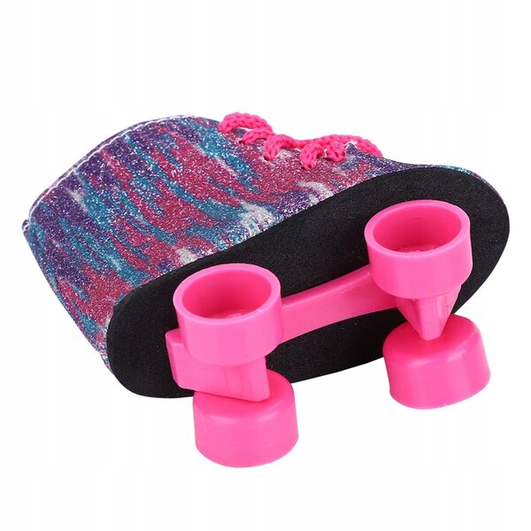 Bunte Rollschuhe für 18-Zoll-Puppen – modisches Spielzeug-Accessoire