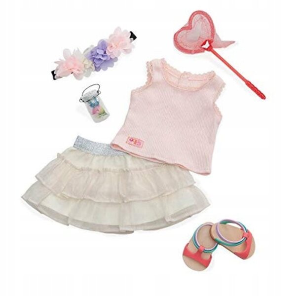 Deluxe Sommerkleidungsset für 46 cm große Our Generation Puppen