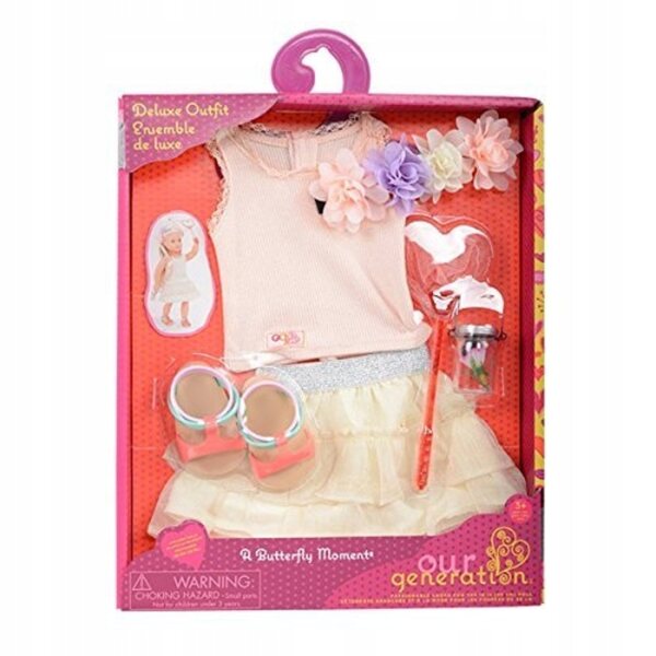 Deluxe Sommerkleidungsset für 46 cm große Our Generation Puppen