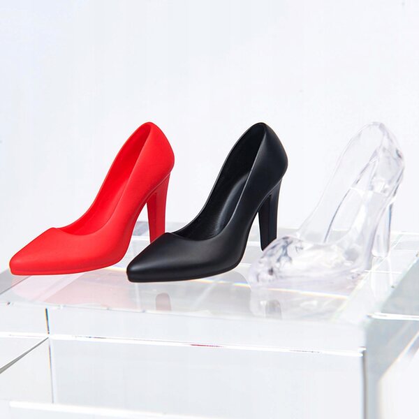 1:6 Damen-High-Heel-Schuhe für 12-Zoll-Puppen im eleganten Stil