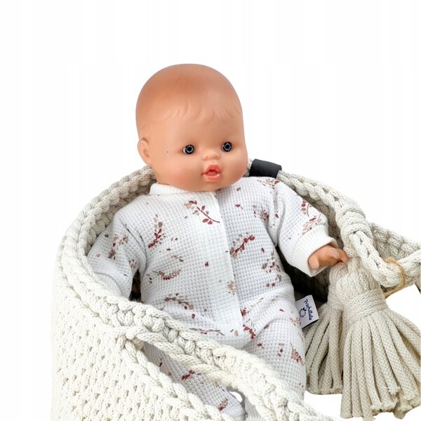 Fußloser Pyjama mit Zweigen für Minikane 28 cm und Miniland 32 cm Puppe