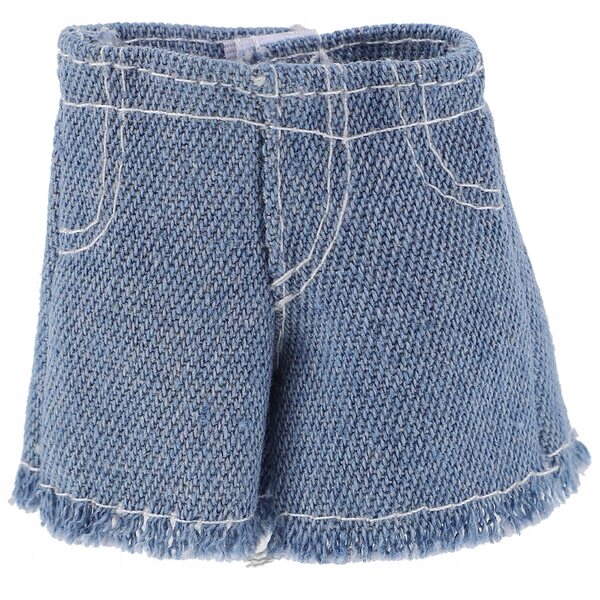 Blaue Puppenshorts aus Stoff, langlebig und wiederverwendbar