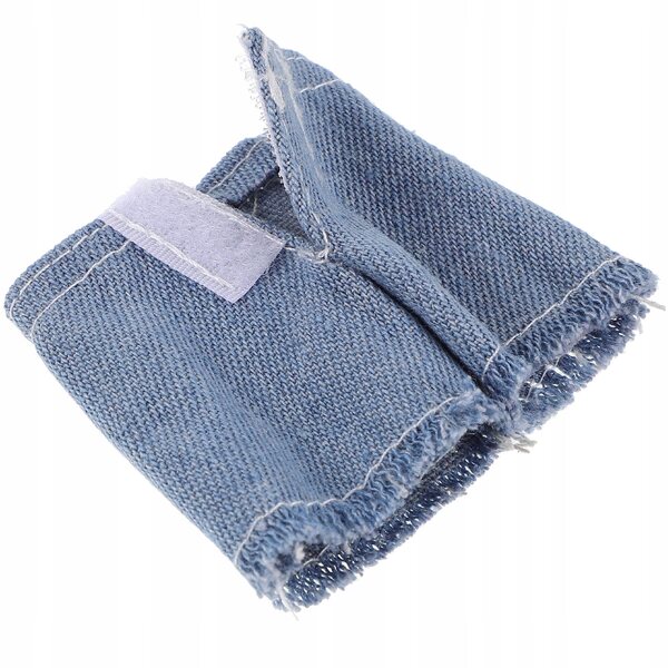 Blaue Puppenshorts aus Stoff, langlebig und wiederverwendbar
