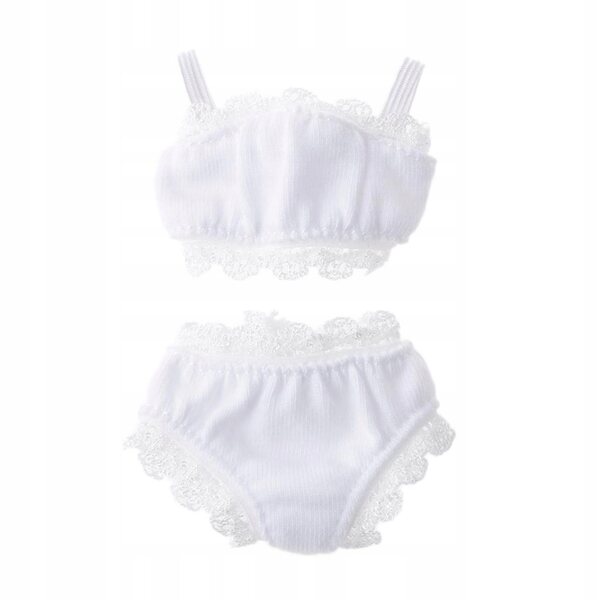 Set biancheria intima bianca in pizzo per bambole 12" Neo Blythe 1/6 BJD