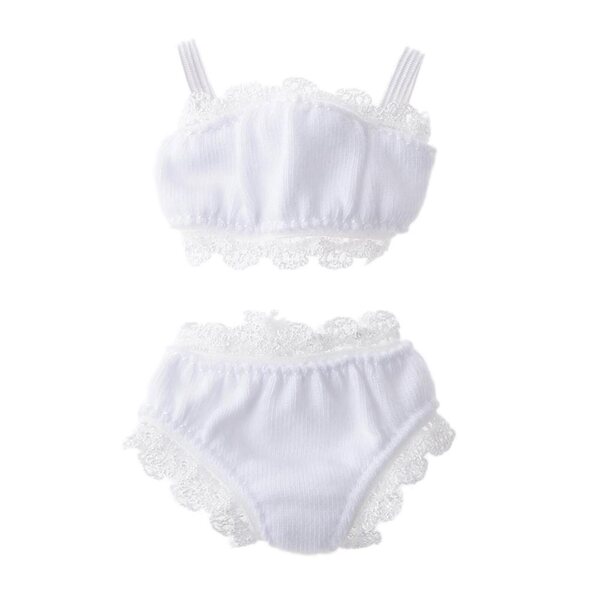 Set biancheria intima bianca in pizzo per bambole 12" Neo Blythe 1/6 BJD