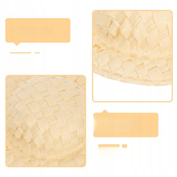 Set 20 Mini Cappelli di Carta per Bambole Decorazioni Fai-da-Te 5x5x1,2 cm