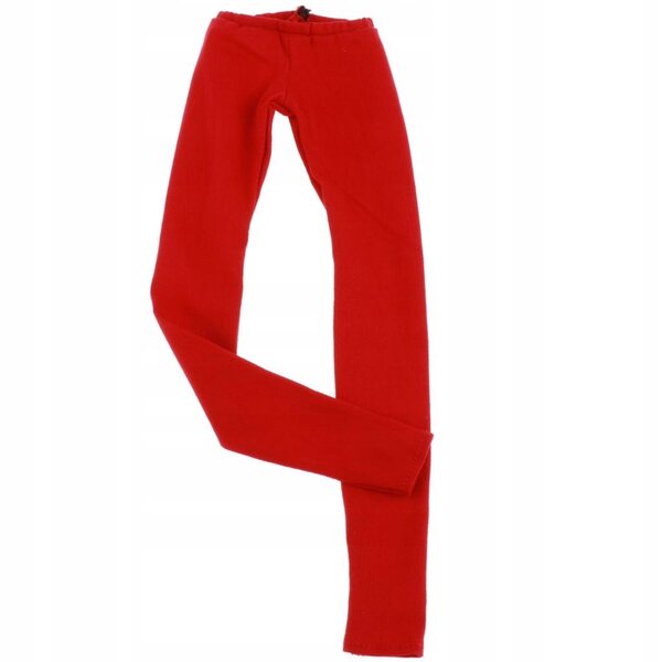 Pantaloni aderenti rossi per bambole BJD 1/4 da 45 cm - vestiti moda