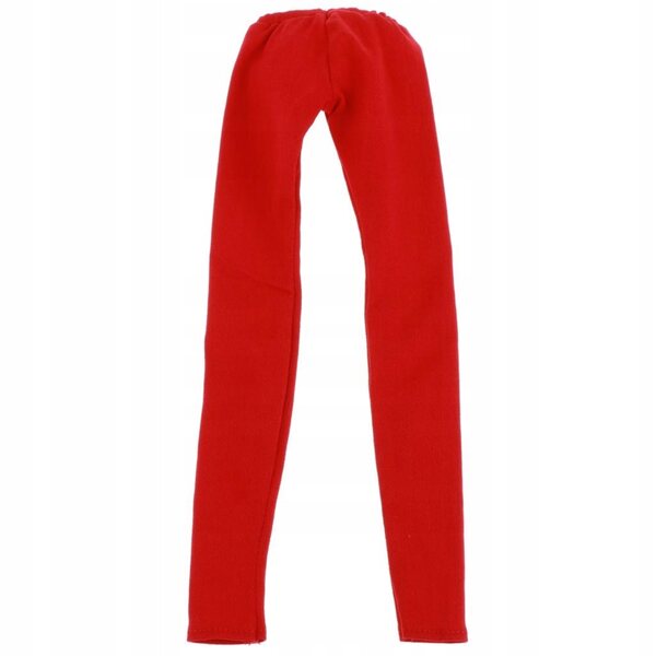 Pantaloni aderenti rossi per bambole BJD 1/4 da 45 cm - vestiti moda
