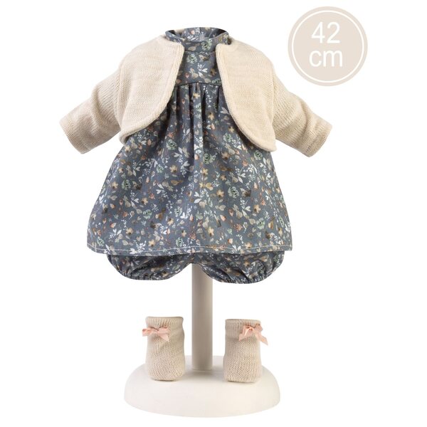 Llorens-Kleidungsset für 42-cm-Puppe – 4 bunte Kleidungsstücke verpackt