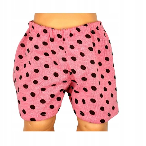 Pantaloncini corti per una bambola di 36-38 cm: vestiti sicuri e polacchi