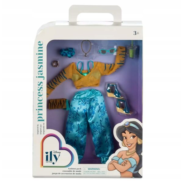 Disney Ubranka i Akcesoria 4EVER Ily Jasmine – Set aus Kleidung und Accessoires für Mädchen