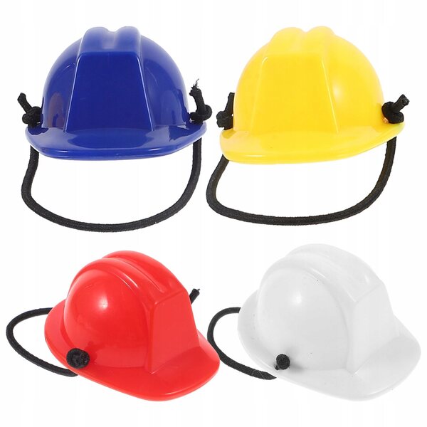 Mini casco protettivo per animali domestici con design divertente e sicuro
