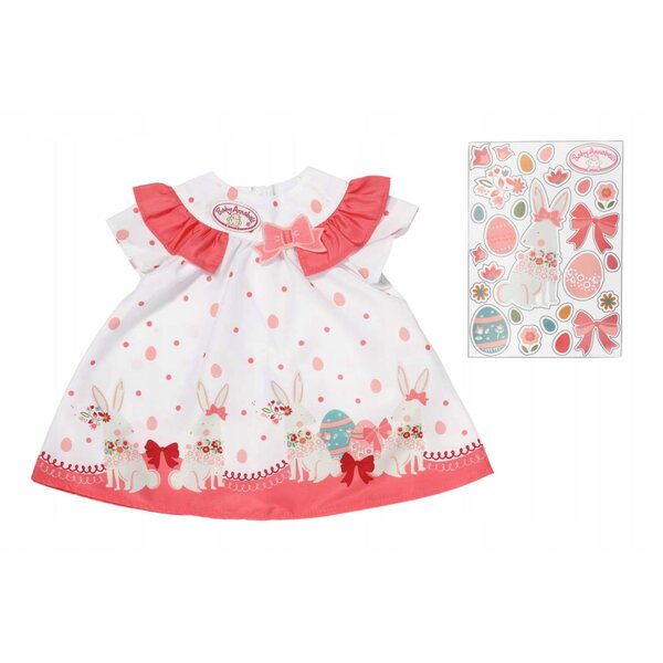 Baby Annabell Osterei mit Kleid für 43 cm große Puppe, Safe Play 3+