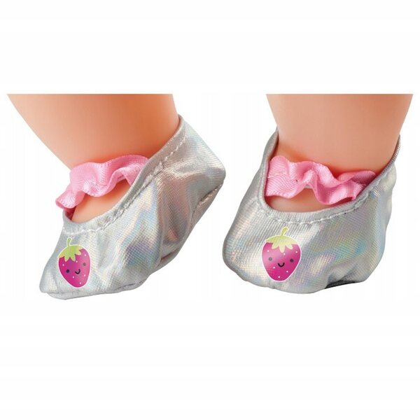 Set 3 Paia Scarpe di Stoffa per Bambole Baby Born, Accessori Moda per Bambine