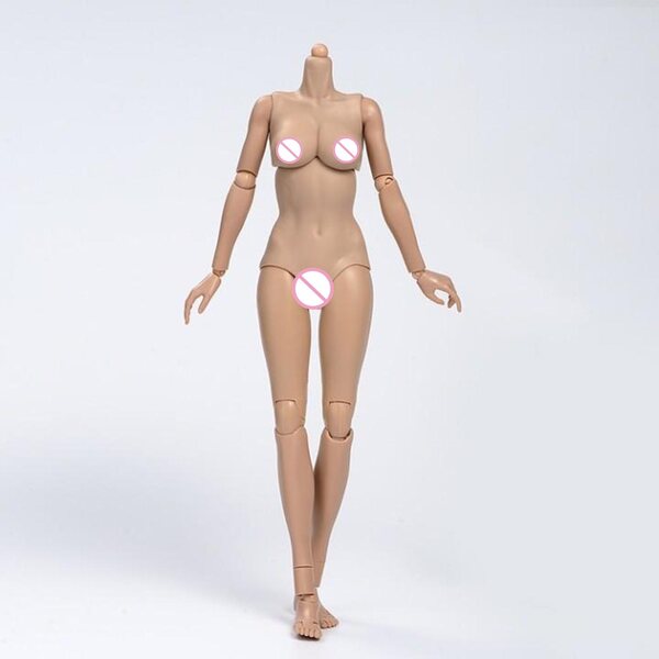1/6 elastische Frauenfigur mit 28 Gelenken und austauschbaren Händen