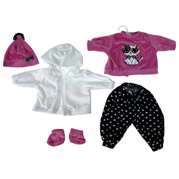 Set completo di abbigliamento Premium per bambola 45 cm, alta qualità