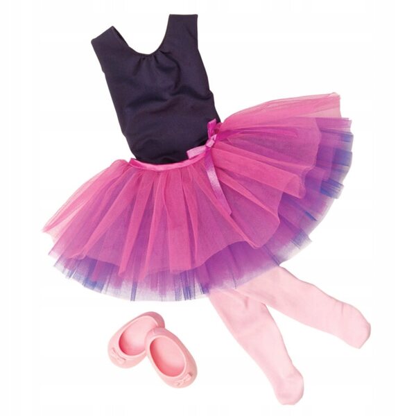 Ballerina-Kleid für 46 cm große Our Generation-Puppe mit Tüll-Tutu