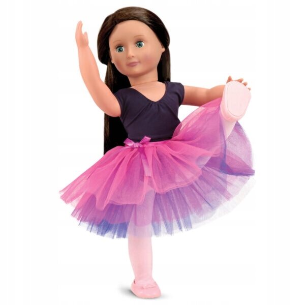 Ballerina-Kleid für 46 cm große Our Generation-Puppe mit Tüll-Tutu