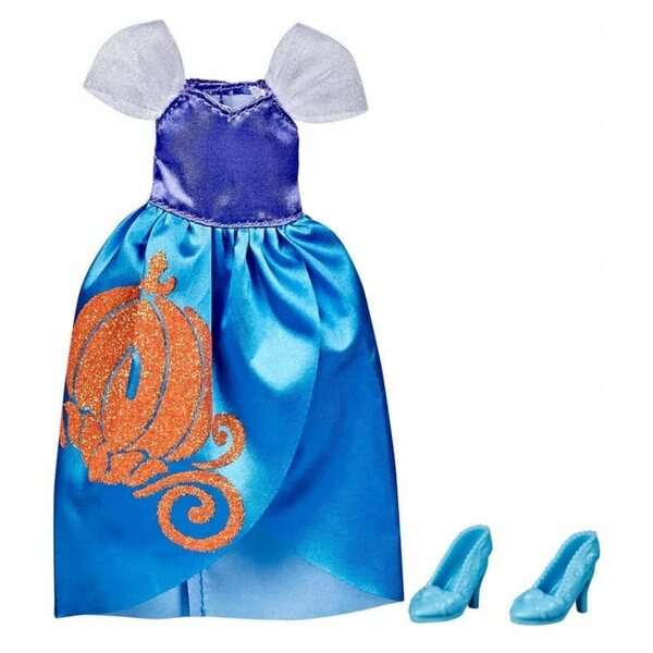 Hasbro Disney Set Abito e Scarpe per Bambola Cenerentola Midi