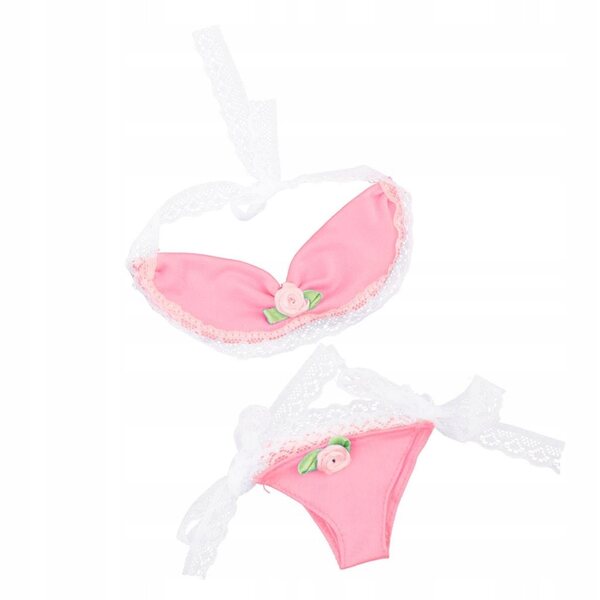 Costume da bagno rosa per bambole BJD 1/3, abbigliamento estivo per bambole MSD