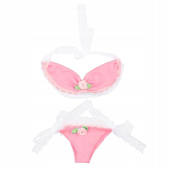 Costume da bagno rosa per bambole BJD 1/3, abbigliamento estivo per bambole MSD