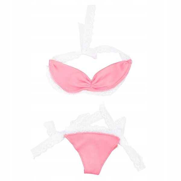 Costume da bagno rosa per bambole BJD 1/3, abbigliamento estivo per bambole MSD