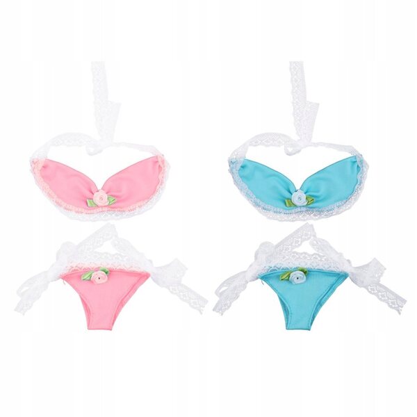 Costume da bagno rosa per bambole BJD 1/3, abbigliamento estivo per bambole MSD