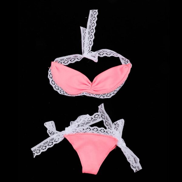 Costume da bagno rosa per bambole BJD 1/3, abbigliamento estivo per bambole MSD