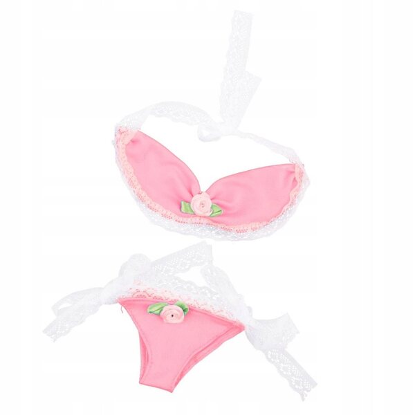 Costume da bagno rosa per bambole BJD 1/3, abbigliamento estivo per bambole MSD