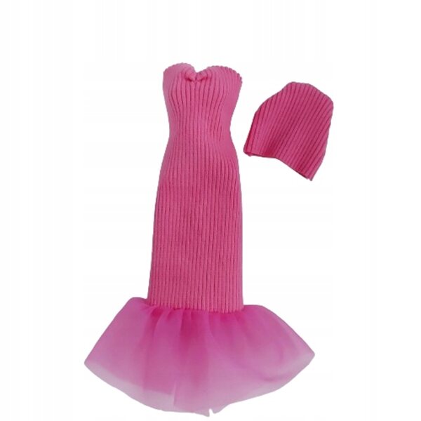 Vestito per bambola corpulenta Fashionitas - Abito elasticizzato per bambole 30 cm