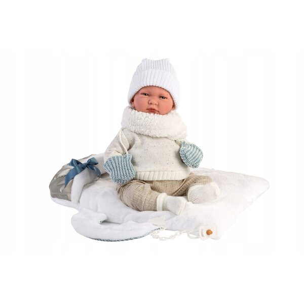 Llorens Kleidung M740-03 für Neugeborene Puppen 40–42 cm, Set mit 6 Stück