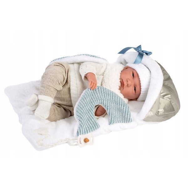 Llorens Kleidung M740-03 für Neugeborene Puppen 40–42 cm, Set mit 6 Stück