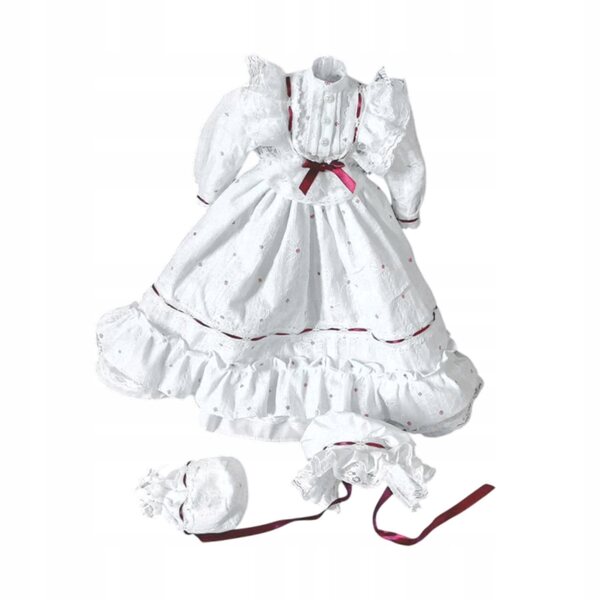 1/3 BJD Kleid für 60cm Puppen – elegantes Partykleid mit Accessoires