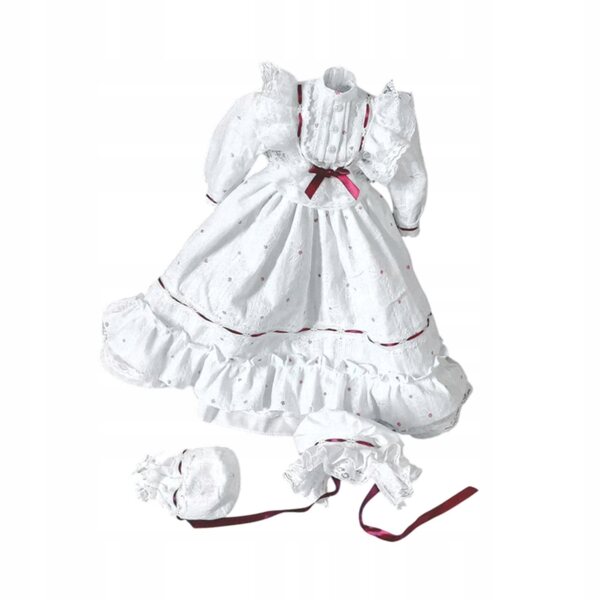 1/3 BJD Kleid für 60cm Puppen – elegantes Partykleid mit Accessoires