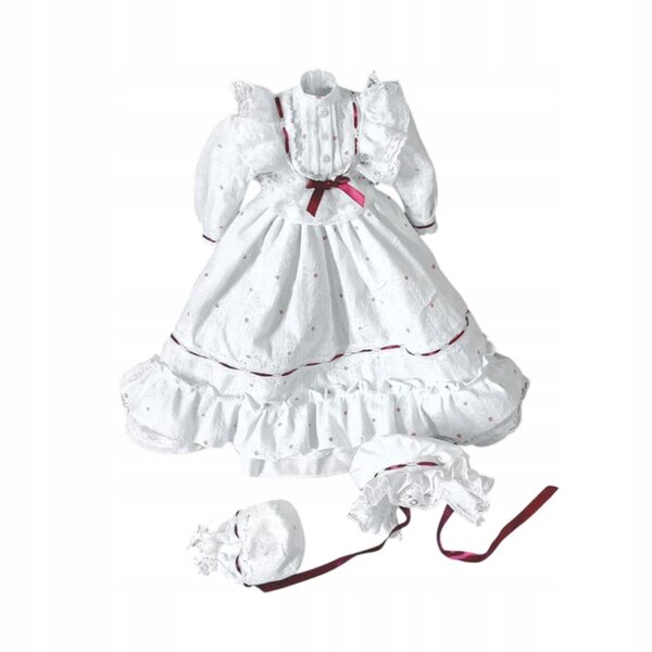 1/3 BJD Kleid für 60cm Puppen – elegantes Partykleid mit Accessoires