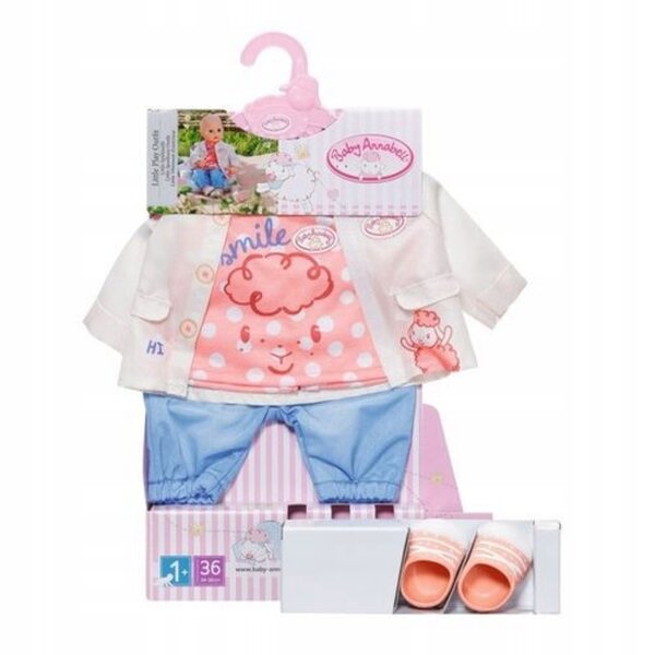 Kleidung für Baby Annabell 36 cm Puppe – Komplettes Spielset