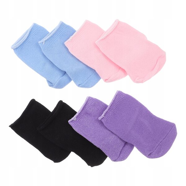 4 Paar bunte Mini-Socken für Puppen – kreative Accessoires